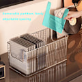 Miniatyrbillede 3 af 7: CD Disk Rack Desktop Disk Sort Vinylplade Magnetbåndsdispenser 1PC