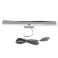 Pikkukuva 3 / 5: Wii Sensor Bar langalliset vastaanottimet IR Signal Ray USB Plug Replaceme