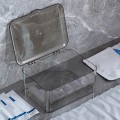 Pikkukuva 8 / 8: Desktop Storage Box Cosmetics läpinäkyvä kori Clear