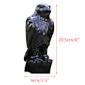 Miniatyrbillede 8 af 8: 1 styk sort harpiks maltesisk falk statue hylde dekorationer 1PCS