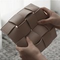 Miniatyrbillede 4 af 7: Lædervævet opbevaringsbakke Foyer Lædernøgleopbevaringsbakke A