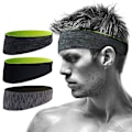 Pikkukuva 2 / 8: Sweatband Elastic Hairbands Head Band Joogapäähineet black