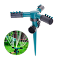 Miniatyrbillede 1 af 5: 360° roterende plænesprinkler Automatiske havevandssprinklere as the picutre