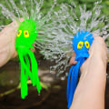 Pikkukuva 8 / 8: Octopus Water Ball Pinch Joy Lasten kylpylelut Vesilelut Blue