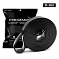 Miniatyrbillede 1 af 5: Pull Up Resistance Band Elastic Exercises Gummibånd Black