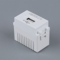 Miniatyrbillede 5 af 5: USB Power Module 220V 5V Transformer Switching Adapter White