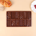 Pikkukuva 5 / 8: 1kpl 12 Cavity silikonimuotit molds itse Brown