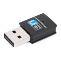 Pikkukuva 5 / 5: 300 Mbps Mini Wireless USB Wifi -sovitin pöytätietokoneille Kannettaville tietokoneille Blue