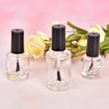 Miniatyrbillede 2 af 5: 1 stk 5/10/15 ml tom glas neglelak flaske med børste negl O Transparent 15 ml