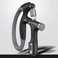 Pikkukuva 1 / 5: 100kg säädettävä Heavy Grip Fitness elektroninen laskuri Black