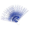 Miniatyrbillede 3 af 5: 0,05-1 mm Tykkelse Plast Metrisk Filler Følemåler 0.05-2mm 20 pieces