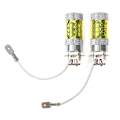 Miniatyrbilde 5 av 5: 2stk LED Tåkelys LED Bil Tåkelys Gul High Power Yellow one size