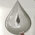 Miniatyrbillede 7 af 8: Beating Wind Spinner Rustfrit stål Roterende Wind Chime Bell Multicolor 30*20cm