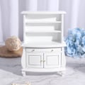 Miniatyrbilde 1 av 5: 1:12 Dukkehus Miniatyr Møbelskap Skap Dukkehus White