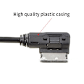 Miniatyrbilde 5 av 5: 3,5 MM o Jack To AMI Media AUX-kabeladapter onesize
