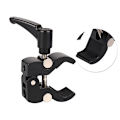 Miniatyrbillede 3 af 5: 1/4" 3/8" trådklemme Krabbetang Clip til kamera