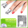 Miniatyrbillede 1 af 8: 100 stk/æske Neglefolie Gel Wraps Polish Remover