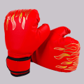 Miniatyrbillede 7 af 8: Børneboksehandsker Børnetræning Punching Kickboxing tilbehør yellow black