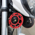 Pikkukuva 3 / 5: 2kpl punainen musta Hella Compact Electric Blast Tone Air Horn Kit Red