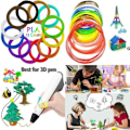 Miniatyrbillede 1 af 5: 3D Pen Filament 12 farver 1,75 mm 3 m pr. farve 3D printmateriale 10*20*20