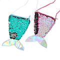 Pikkukuva 5 / 5: Mermaid Tail Paljetit Kolikko Kukkaro Tyttöjen Lompakko Laukut Rahapidike Multicolor 2