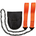 Pikkukuva 5 / 5: Pocket Chainsaw Emergency Survival Manual Steel Rope Chain Saw Black