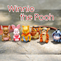 Miniatyrbillede 4 af 5: 10 stk Disney Winnie The Pooh Eeyore Anime Figurer Legetøj