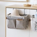 Miniatyrbillede 4 af 5: Caddy Hanging Organizer Bedside opbevaringstaske til sengehester Gray