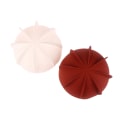 Miniatyrbillede 7 af 8: 1 Stk Hemisphere Pan Dome Silikone Bageform til kage White