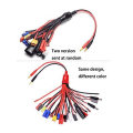 Miniatyrbilde 2 av 5: RC Lipo batteri multilader adapter blykabel for Tamiya