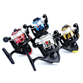 Pikkukuva 4 / 5: Taitettava Ultrakevyt Spinning Reel Spinning Kalastuskela Red