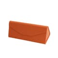 1 Styk Vandtæt Bærbar Sort Foldbar Solbrilleboks Trian Orange