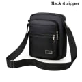 Pikkukuva 1 / 8: Olkalaukut Matkalaukut Casual Säilytys Olkalaukut Olkalaukut Black 4 zippers
