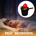 Miniatyrbillede 3 af 8: Flamme Natlampe Halloween Flamme Lampe Atmosfære Lampe A