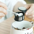 Miniatyrbillede 1 af 7: Kaffekapsel pulverfilter ske Te-infuser Genanvendelig