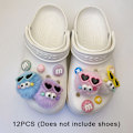 Pikkukuva 1 / 8: Hole Shoes tarvikkeet ja Fur Ball Elf Diy -kenkäsolki Multicolor