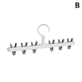 Pikkukuva 1 / 5: 4 kpl 6 klipsiä Hatut Sukat Organizer Ripustin Gray 4 PCS