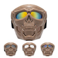 Miniatyrbillede 5 af 7: Motorcykel Goggles Mask Vindtæt Skull Motocross Goggles A3