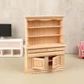 Miniatyrbild 3 av 8: DollHouse Skåp Skänk Modell Display Skåp