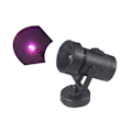 Miniatyrbillede 1 af 8: Farverig model Spotlight Garage Display Stage Projektionslampe Purple