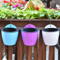 Pikkukuva 3 / 5: Puutarhanhoito Kukkaruukut Creative Wall Lazy Flower Pots Plastic Fl White 1 pcs