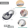Miniatyrbillede 4 af 8: Babynest Baby Snuggle Seng Justerbar Baby Kile Lounger Anti Ov one size