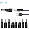 Pikkukuva 4 / 5: Universal USB -DC- power liitinsovitin