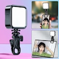 Miniatyrbillede 3 af 6: Smartphone Selfie Light Selfie Video Conference Light B