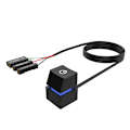 Miniatyrbild 3 av 5: 2 m färgglada LED-lampor Dator Desktop Switch PC Extern Star Multicolor