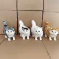 Miniatyrbild 4 av 8: e Simulering Katt plyschleksaker Mjuk fylld kattunge Modell Katt Real type-A3