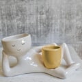 Miniatyrbilde 4 av 8: Latskapsblomstpotter i harpiks for innendørs bruk one size