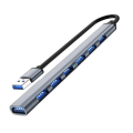 Miniatyrbillede 1 af 8: Multi 7-ports Splitter High Speed ​​5Gbps til PC Computer Multiport USB