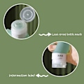 Miniatyrbilde 5 av 8: 3 stk reiseflaskesett 90ml tom farget plastflaske