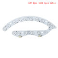 Pikkukuva 1 / 8: 4 kpl/pakkaus High Lumen Led optisella linssillä Led-kattolamppu 12W2pcs